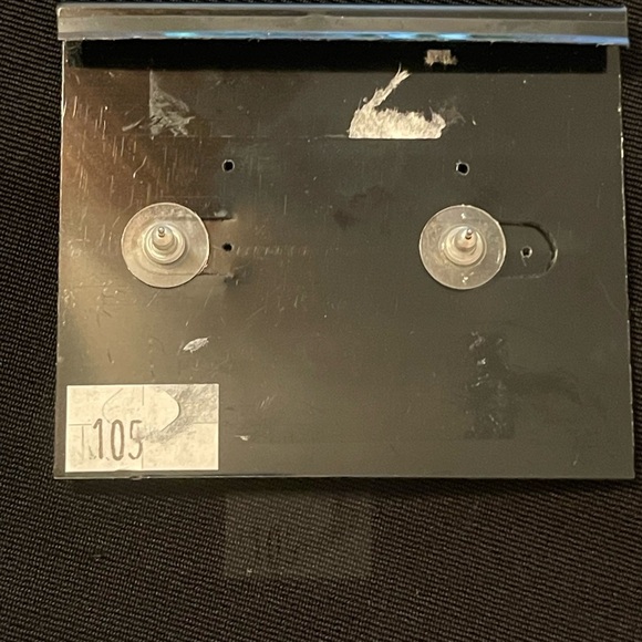 L'Amour Midnight Blue and Silver Halo Earrings - Picture 2 of 2